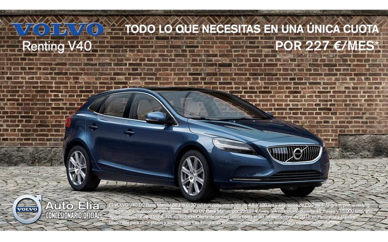Volvo Renting privado COAM renting